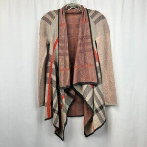 Bajee Collection By Becool Womens Multicolor Long Sleeve Cardigan Sweater Sz S/M